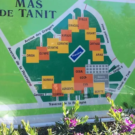 アパート Charmantes Studio In Juan Les Pins-